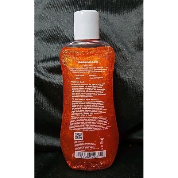 Australian Gold Solar Dust Dark Tanning Gel 8 oz Viral - Free Shipping - Picture 2 of 3